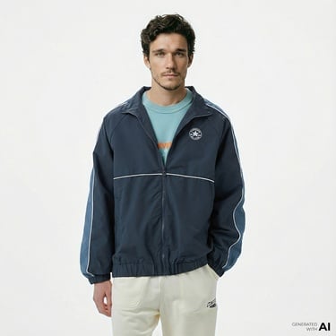  Converse Starsprinter 2.0 Erkek Mavi Ceket