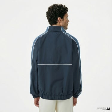  Converse Starsprinter 2.0 Erkek Mavi Ceket