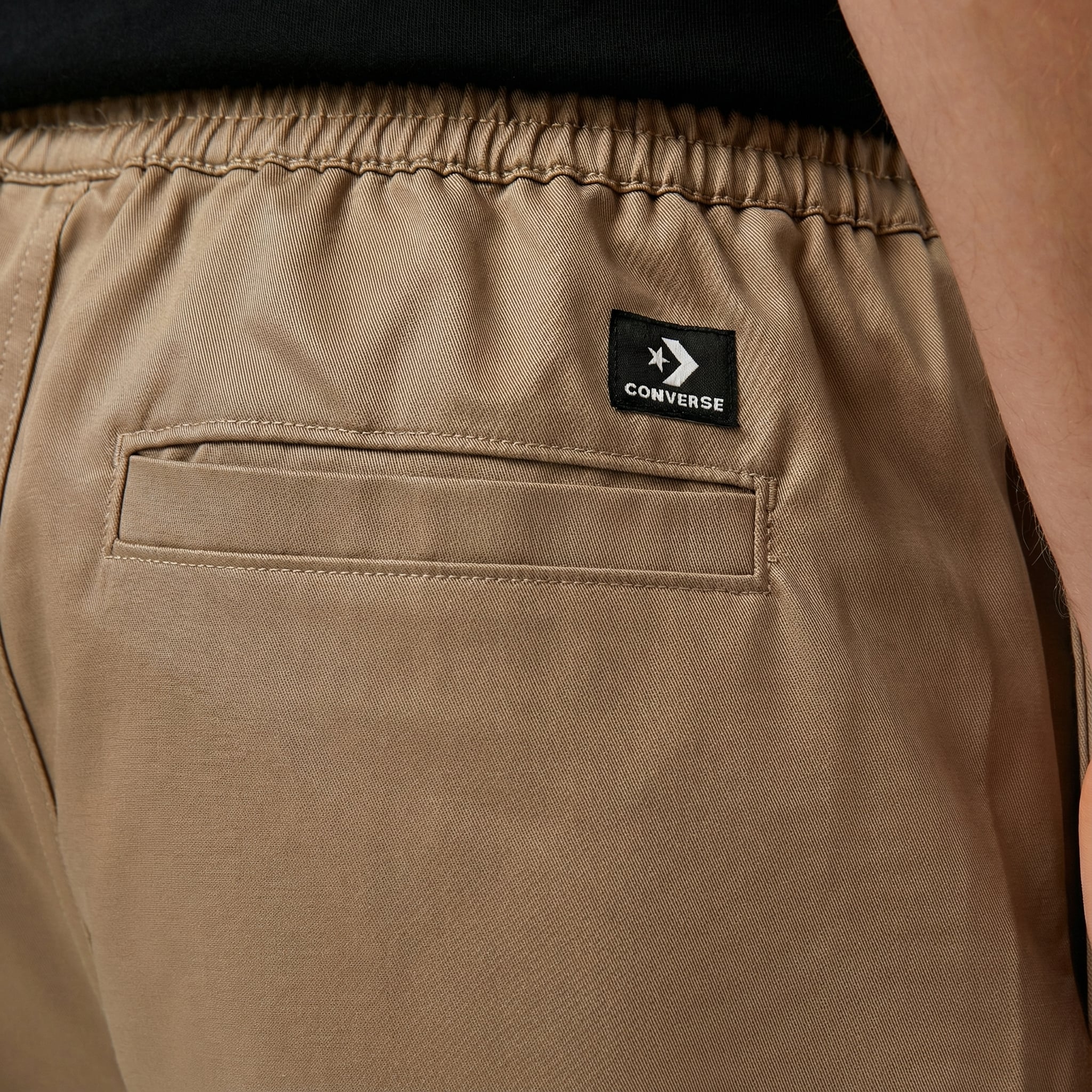  Converse Erkek Baskılı Bej Pantolon