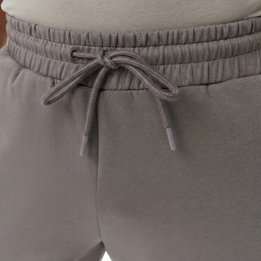  Converse Star Chevron Baskılı Erkek Oversize Fit Gri Eşofman Altı