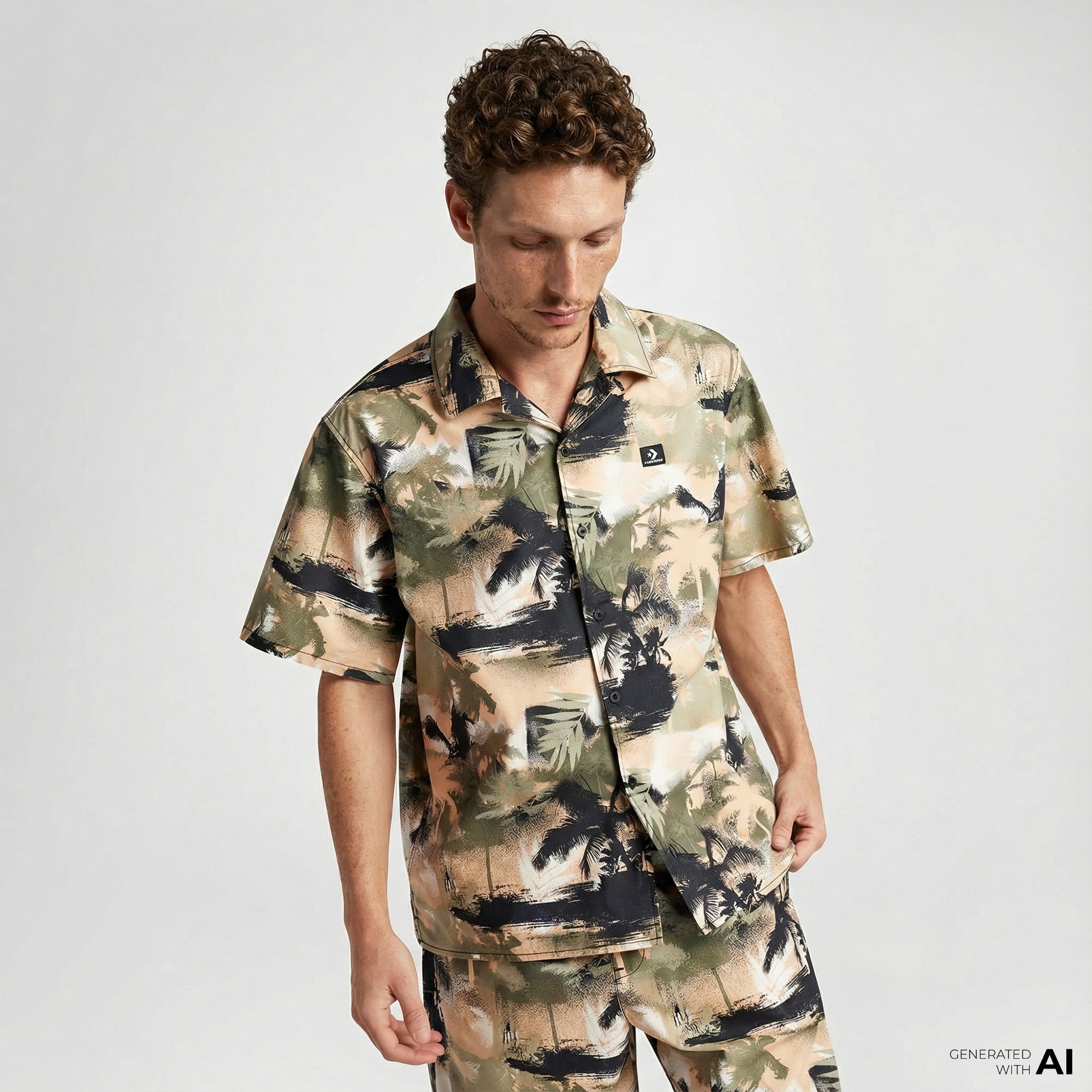  Converse Erkek Renkli Gömlek