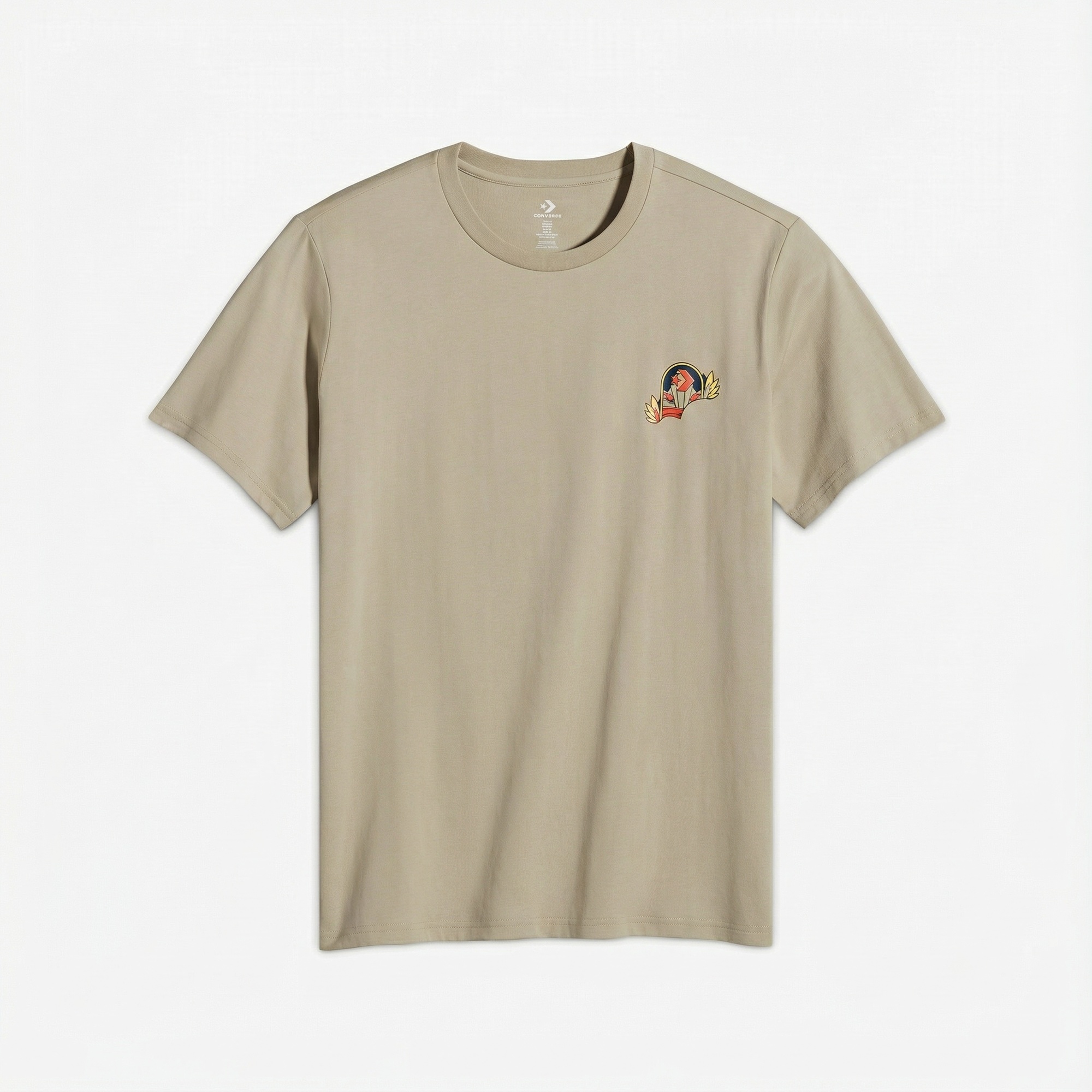 Converse Erkek Bej T-Shirt