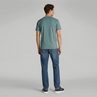  Calvin Klein Erkek Mavi T-Shirt