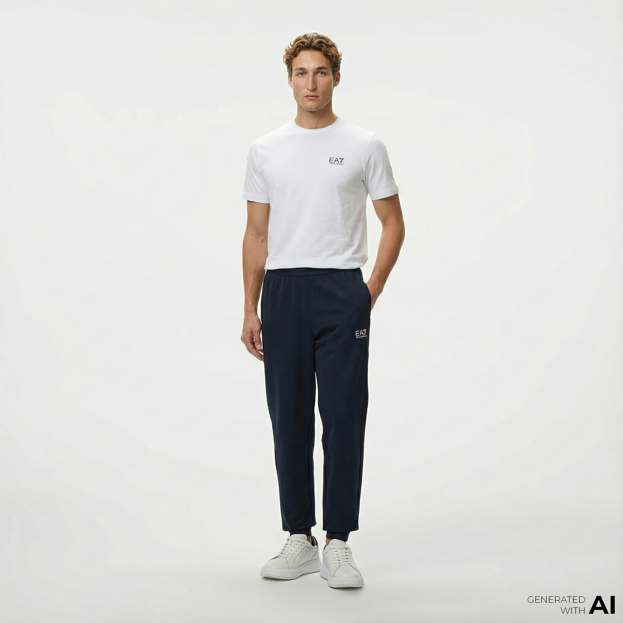  EA7 Erkek Gri Eşofman Altı