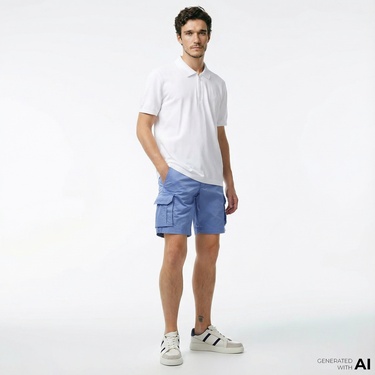  Nautica Erkek Mavi Bermuda