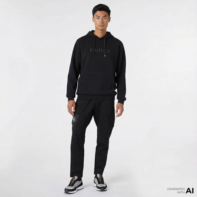  Nautica Erkek Siyah Eşofman Altı