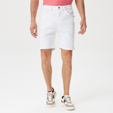  Nautica Erkek Beyaz Bermuda