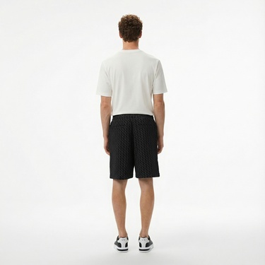  Armani Exchange Erkek Siyah Bermuda Şort