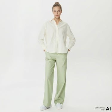  Nautica Kadın Yeşil Pantolon