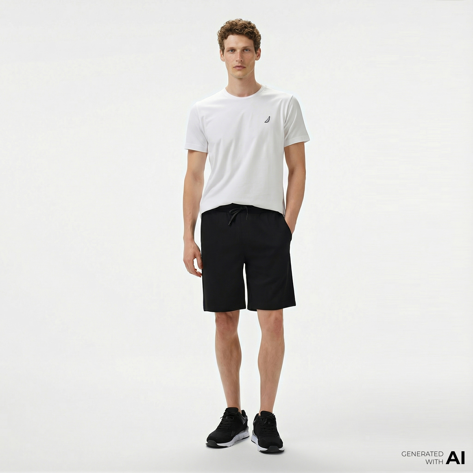  Nautica Erkek Siyah Regular Fit Şort