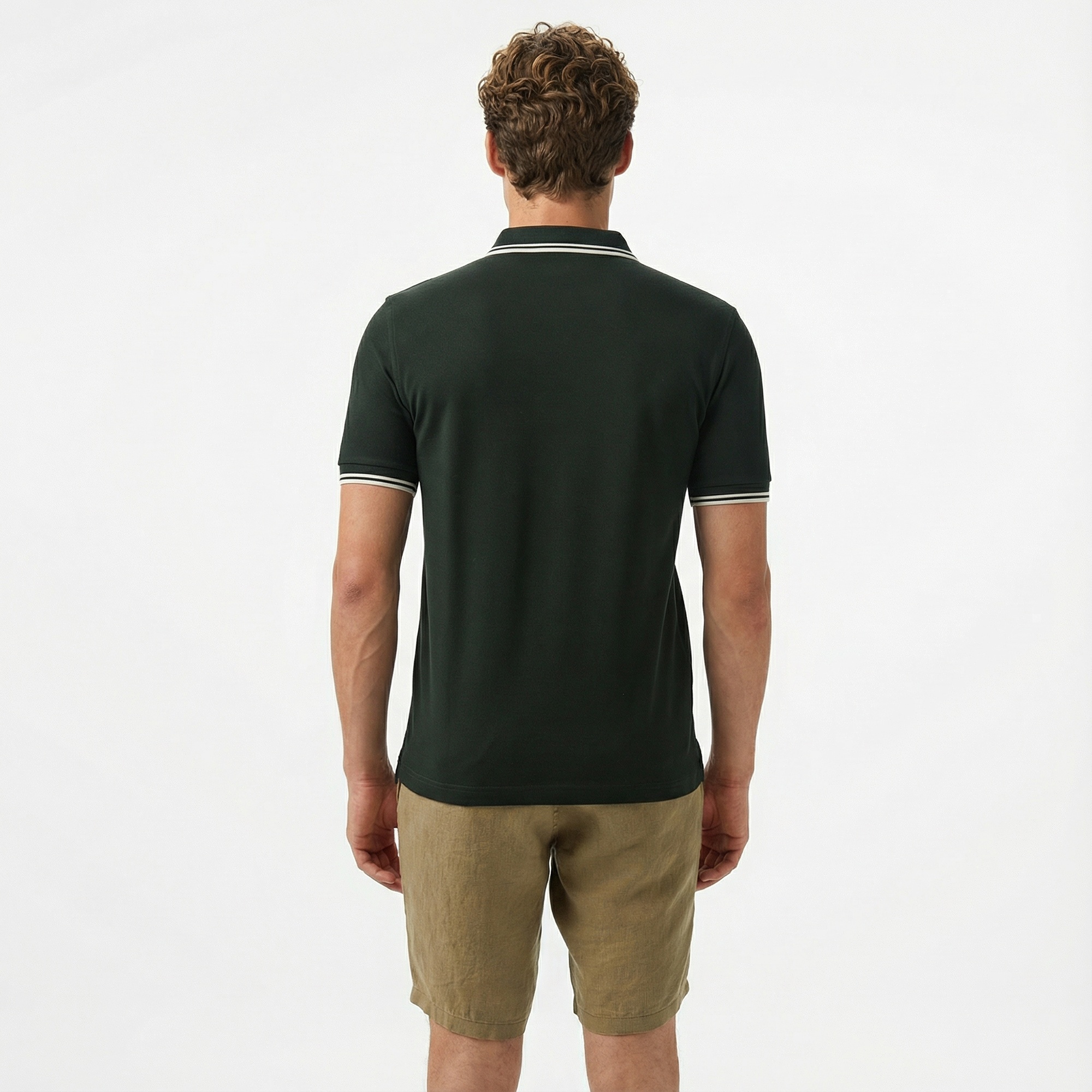 Fred Perry Twin Tipped Erkek Yeşil T-Shirt