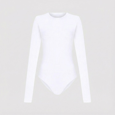  Fabby Kadın Beyaz Bodysuit