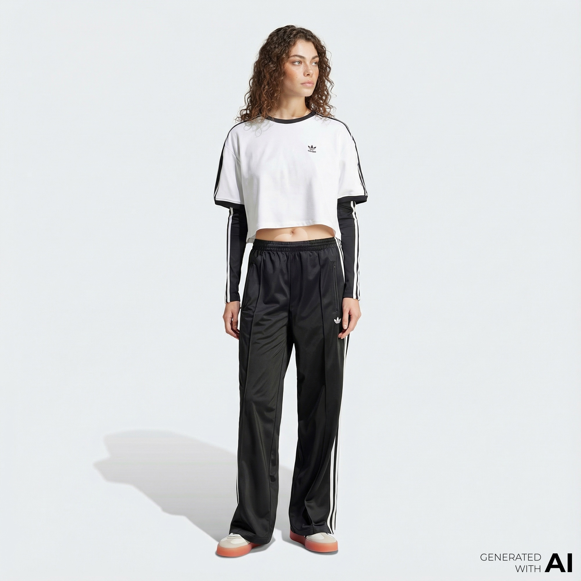 adidas Firebird Kadın Siyah Eşofman Altı