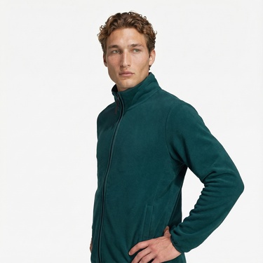  adidas Mountain Essentials Fleece Erkek Yeşil Polar