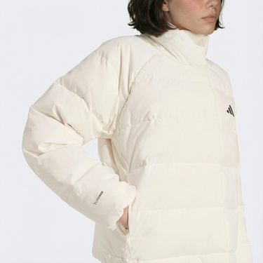  adidas Helionic Relaxed Kadın Beyaz Ceket