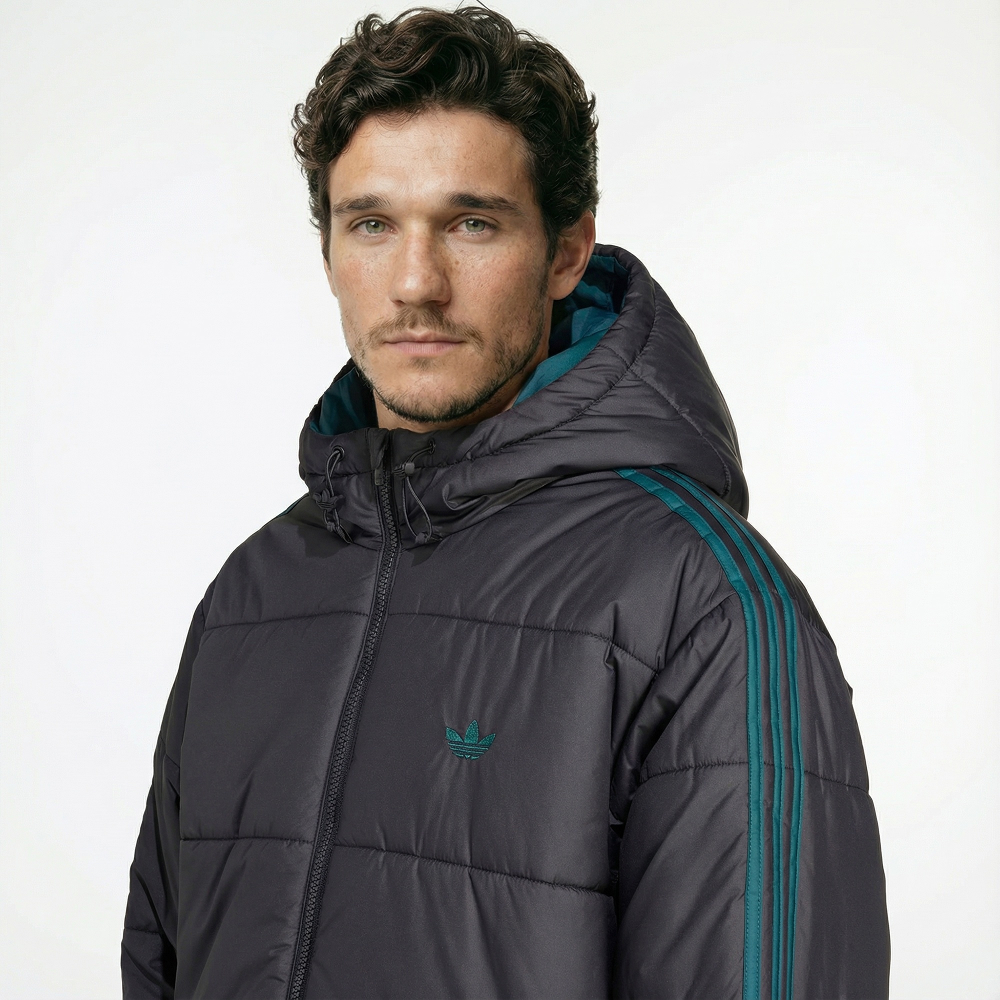 adidas Adicolor Reversible Erkek Siyah Ceket