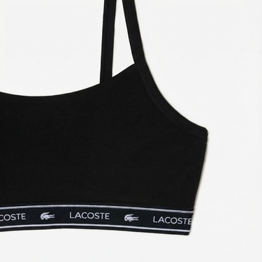  Lacoste Kadın Siyah Bra