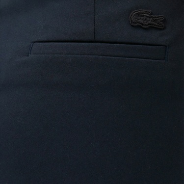  Lacoste Kadın Regular Fit Lacivert Pantolon