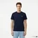Lacoste Erkek Classic Fit Bisiklet Yaka Siyah T-Shirt