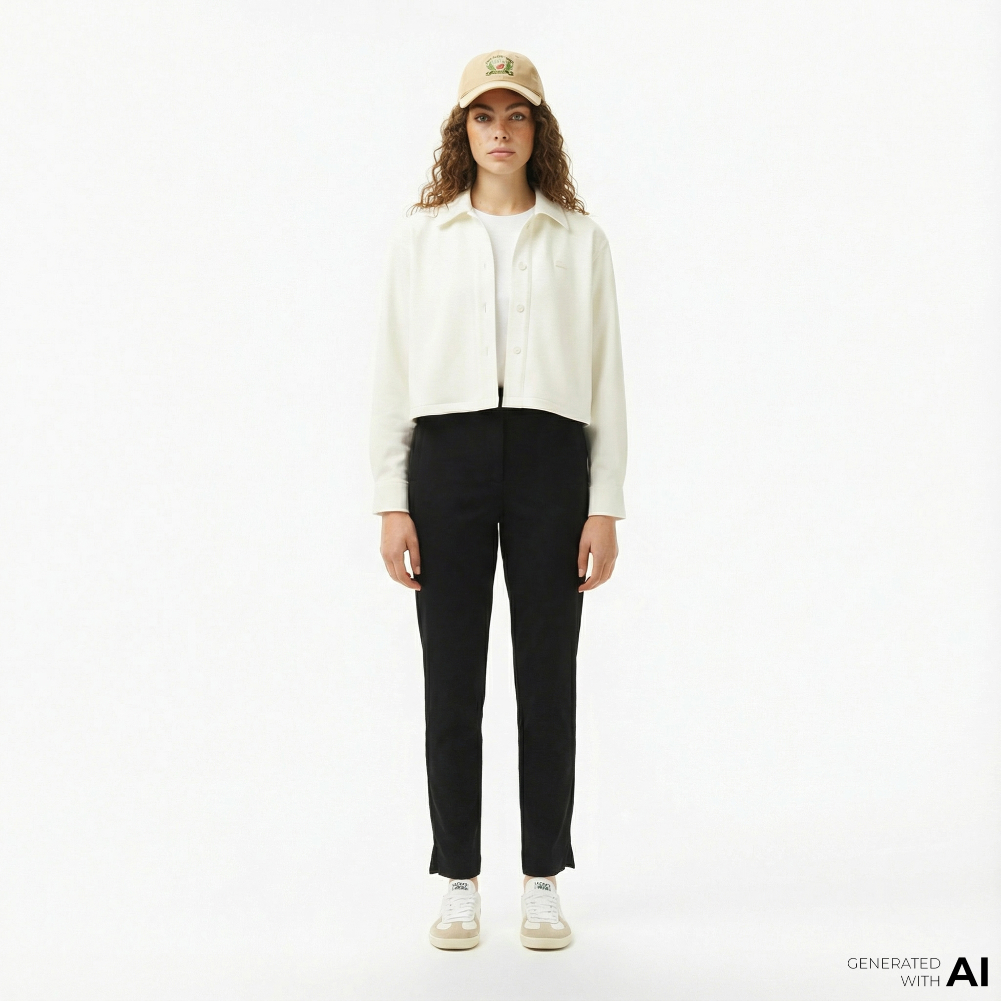  Lacoste Kadın Regular Fit Siyah Pantolon