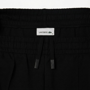  Lacoste Kadın Regular Fit Siyah Eşofman Altı