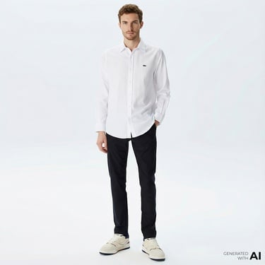  Lacoste Erkek Slim Fit Lacivert Pantolon