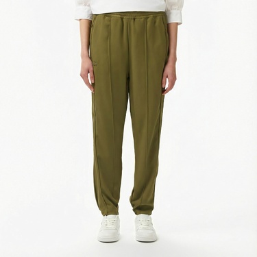  Lacoste Kadın Jogger Haki Pantolon