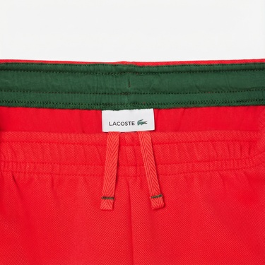  Lacoste Kadın Kırmızı Şort