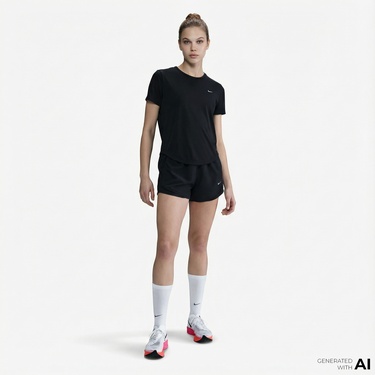  Nike Tempo Dri-Fit Kadın Siyah T-Shirt