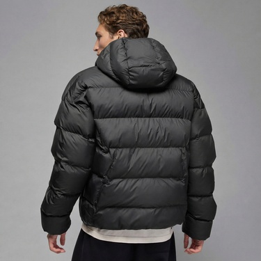  Jordan Brooklyn Puffer Erkek Siyah Mont