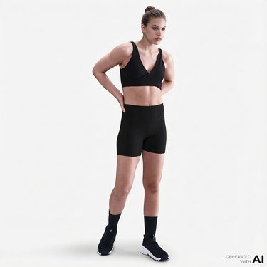  Nike One Capsule Kadın Siyah Bra