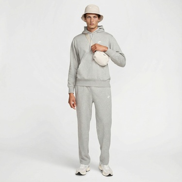  Nike Club Erkek Gri Hoodie