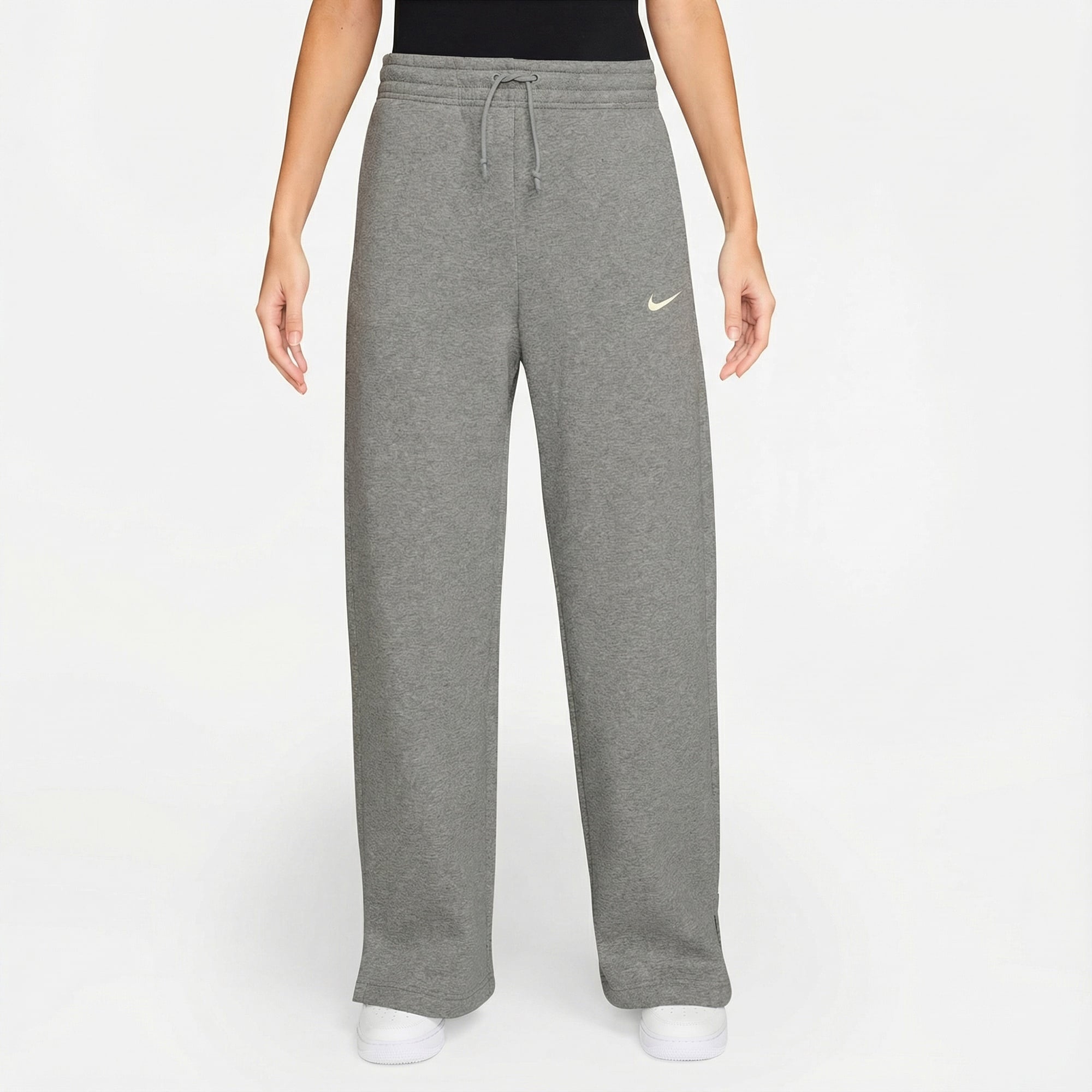 Nike Sportswear Phoenix Fleece Kadın Gri Eşofman Altı