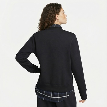  Nike Sportswear Phoenix Fleece Kadın Siyah Sweatshirt