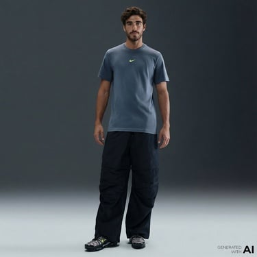  Nike Sportswear Erkek Mavi T-Shirt