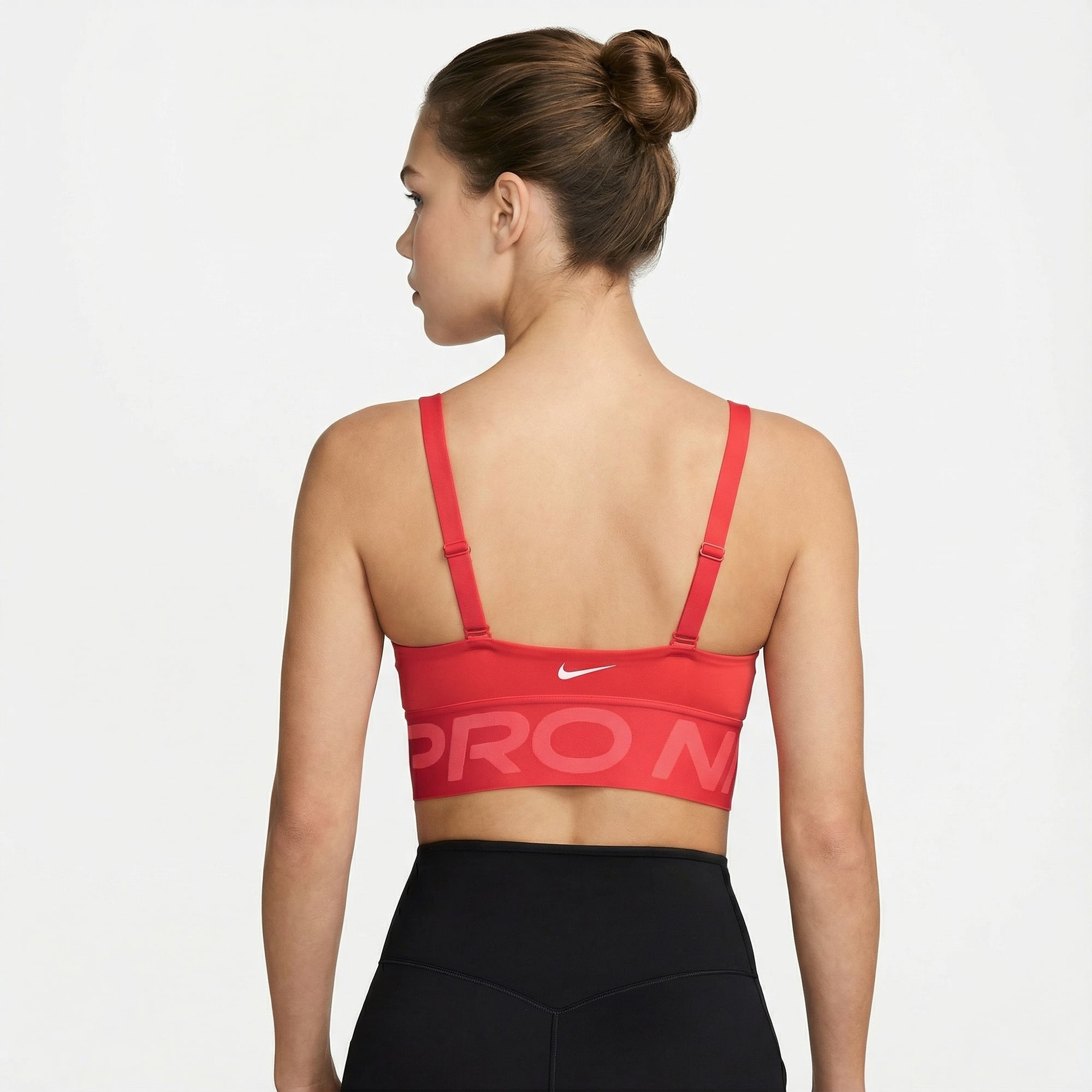 Nike Pro Indy Plunge Kadın Pembe Bra