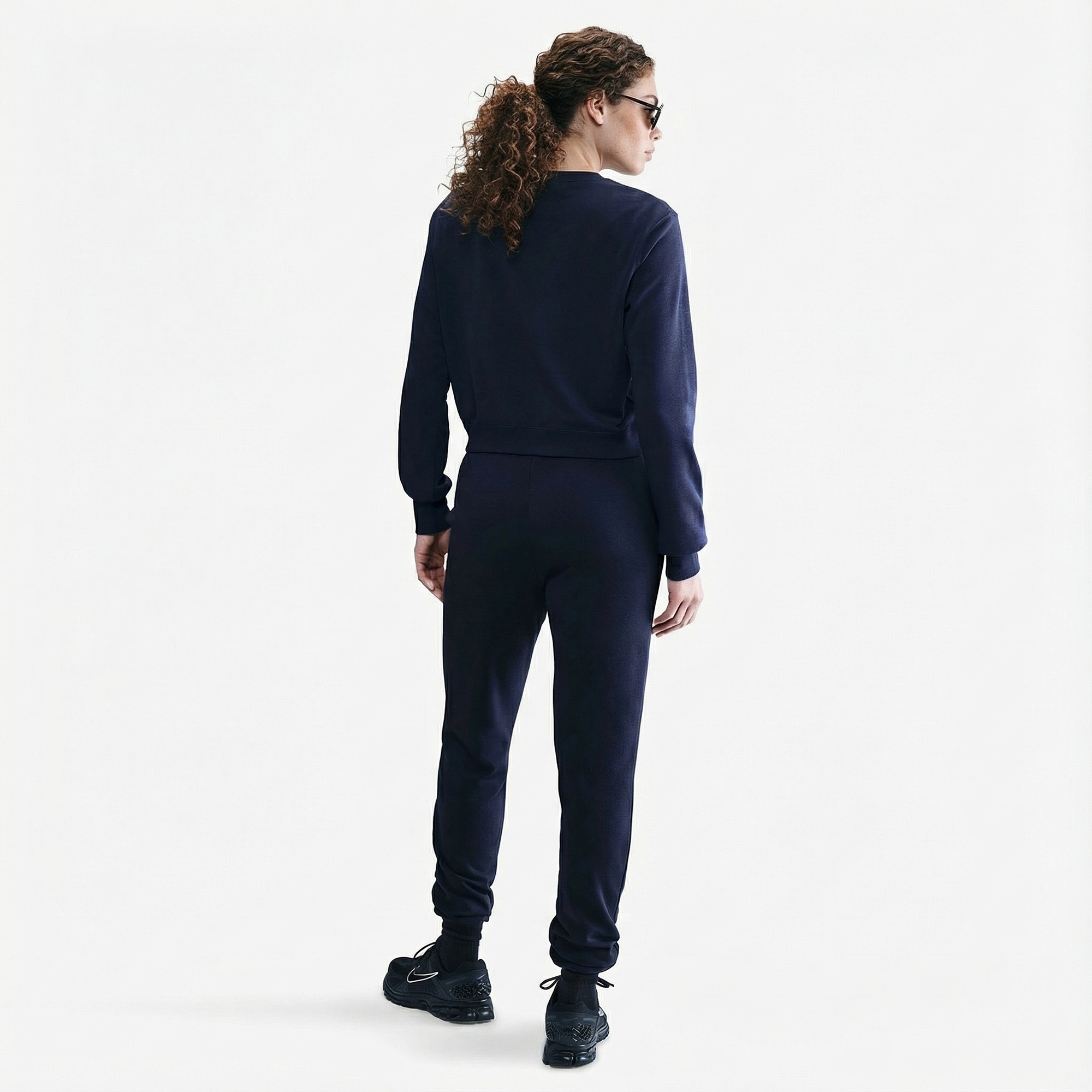 Nike Sportswear Chill Terry Kadın Lacivert Sweatshirt