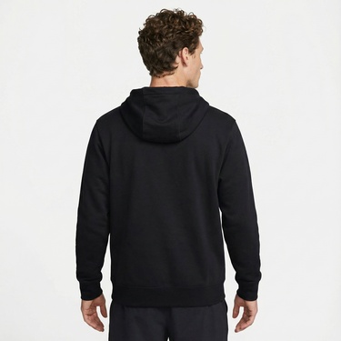  Nike Club Erkek Siyah Hoodie