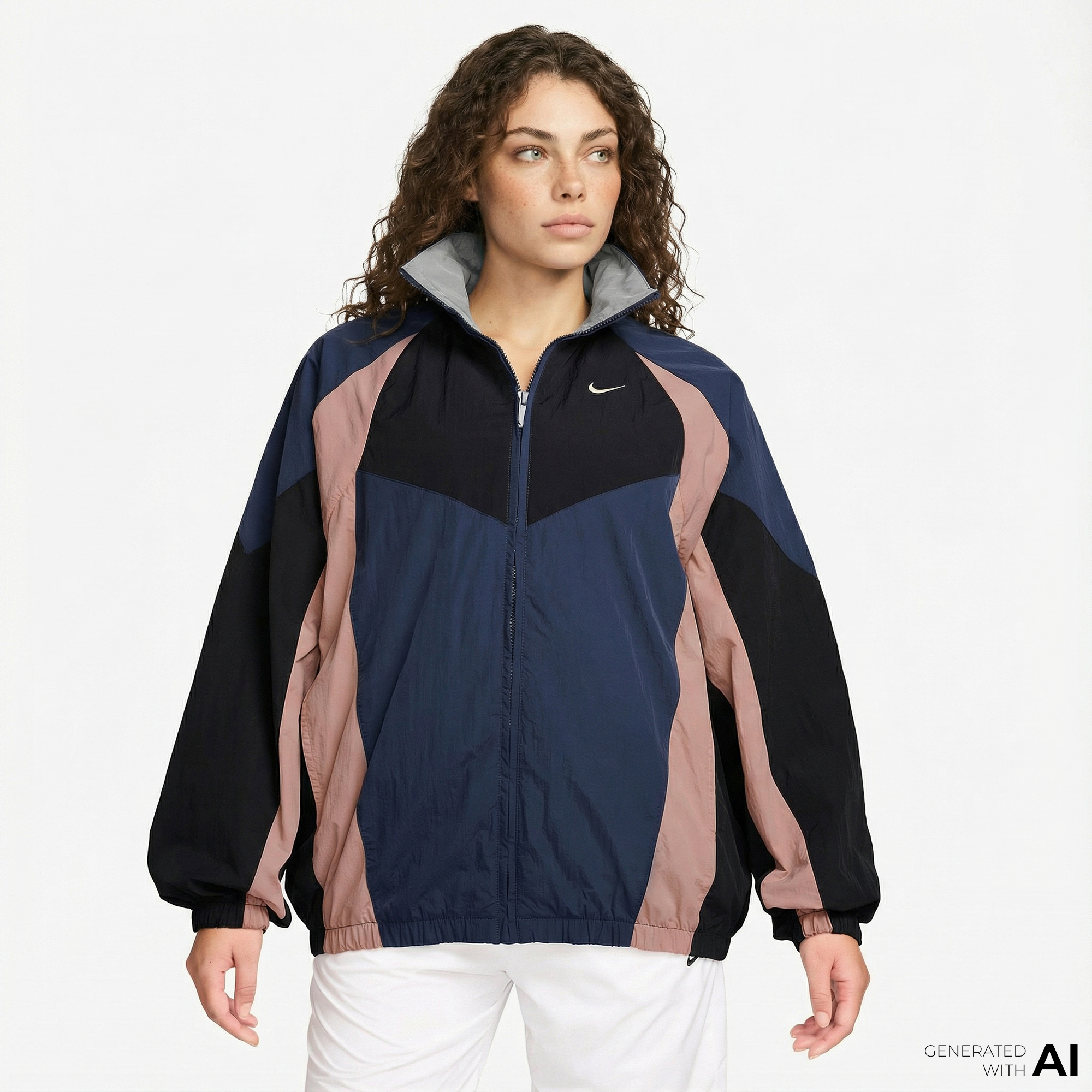  Nike Sportswear Street Kadın Renkli Ceket