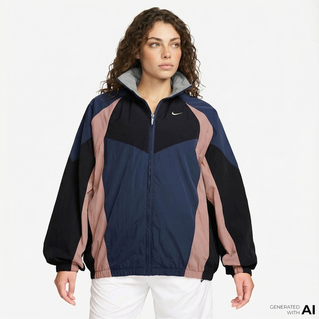  Nike Sportswear Street Kadın Renkli Ceket