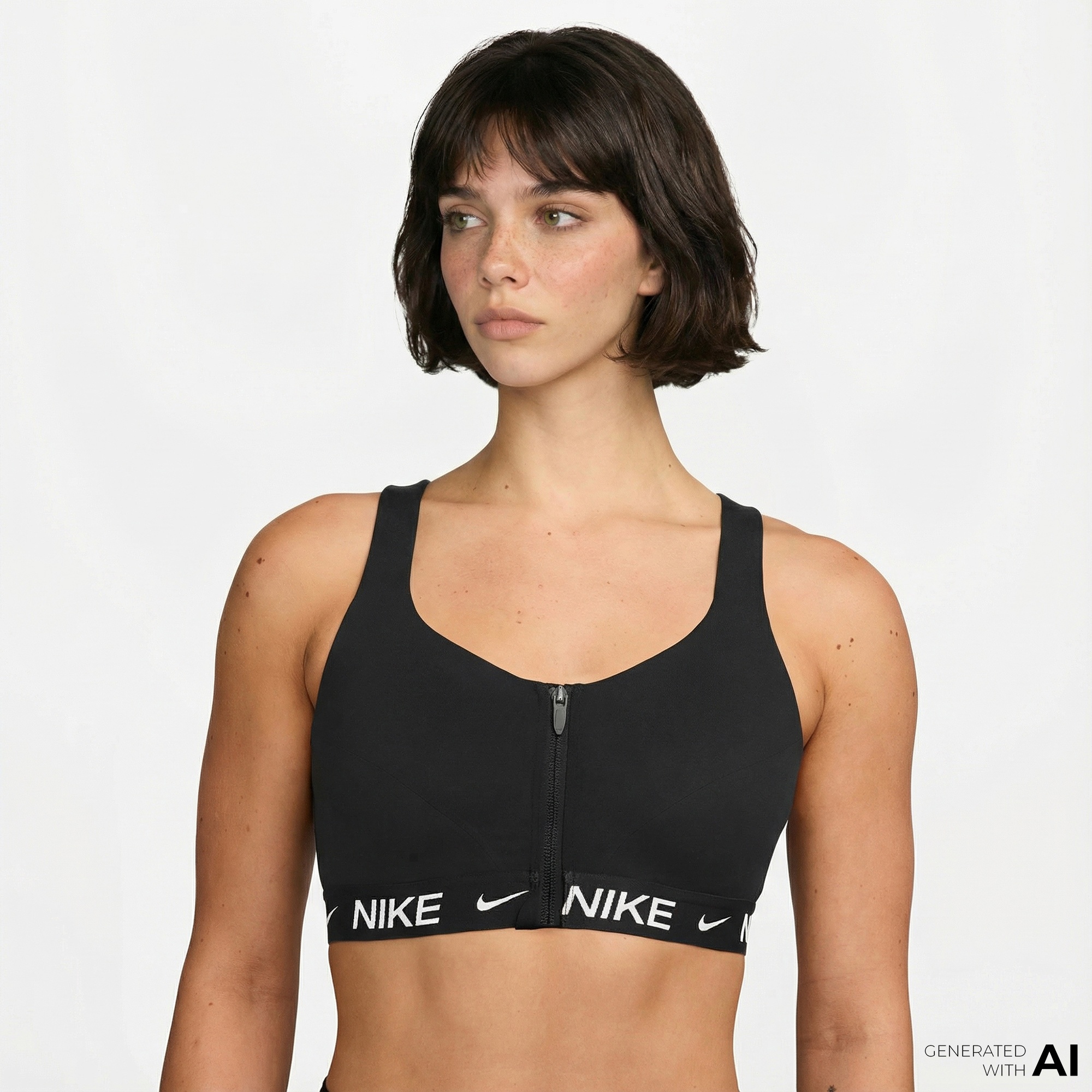 Nike Indy High Support Kadın Siyah Bra