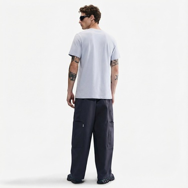  Nike Sportswear Icon Futura Erkek Gri T-Shirt