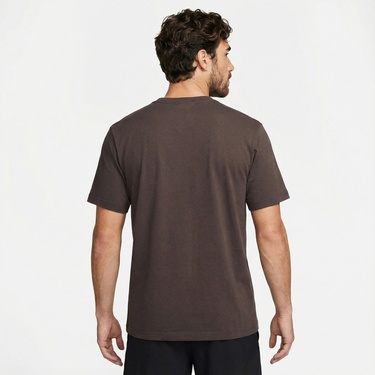  Nike Dri-Fit Hyverse Erkek Kahverengi T-Shirt