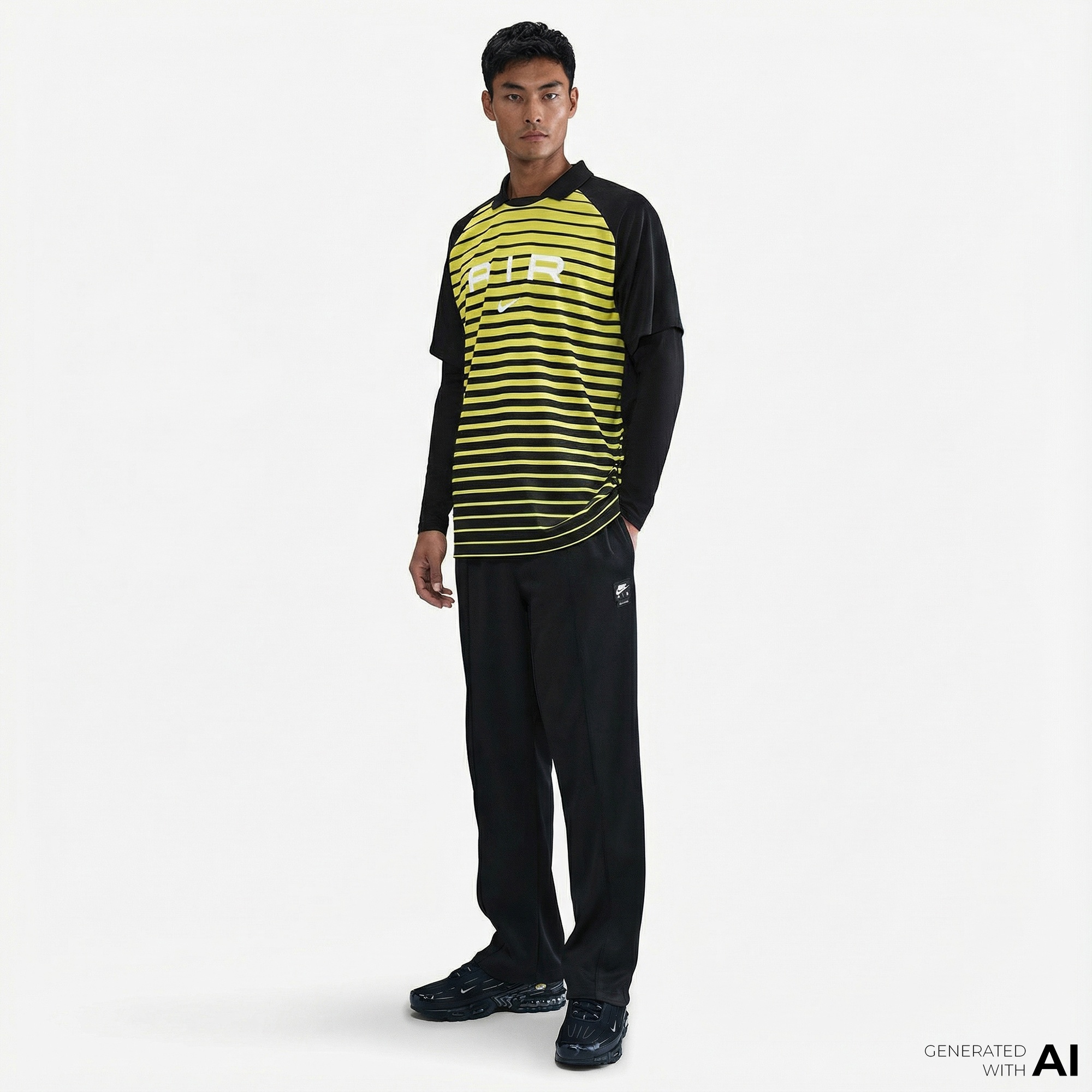 Nike Sportswear Air Erkek Siyah Eşofman Altı