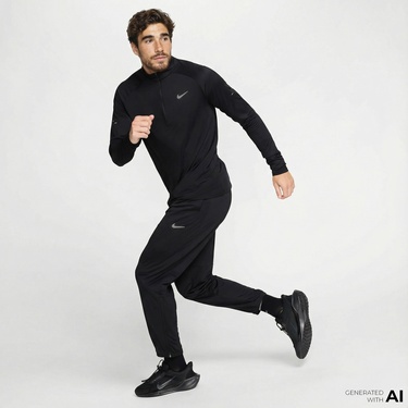  Nike Dri-Fit Challenger Erkek Siyah Eşofman Altı