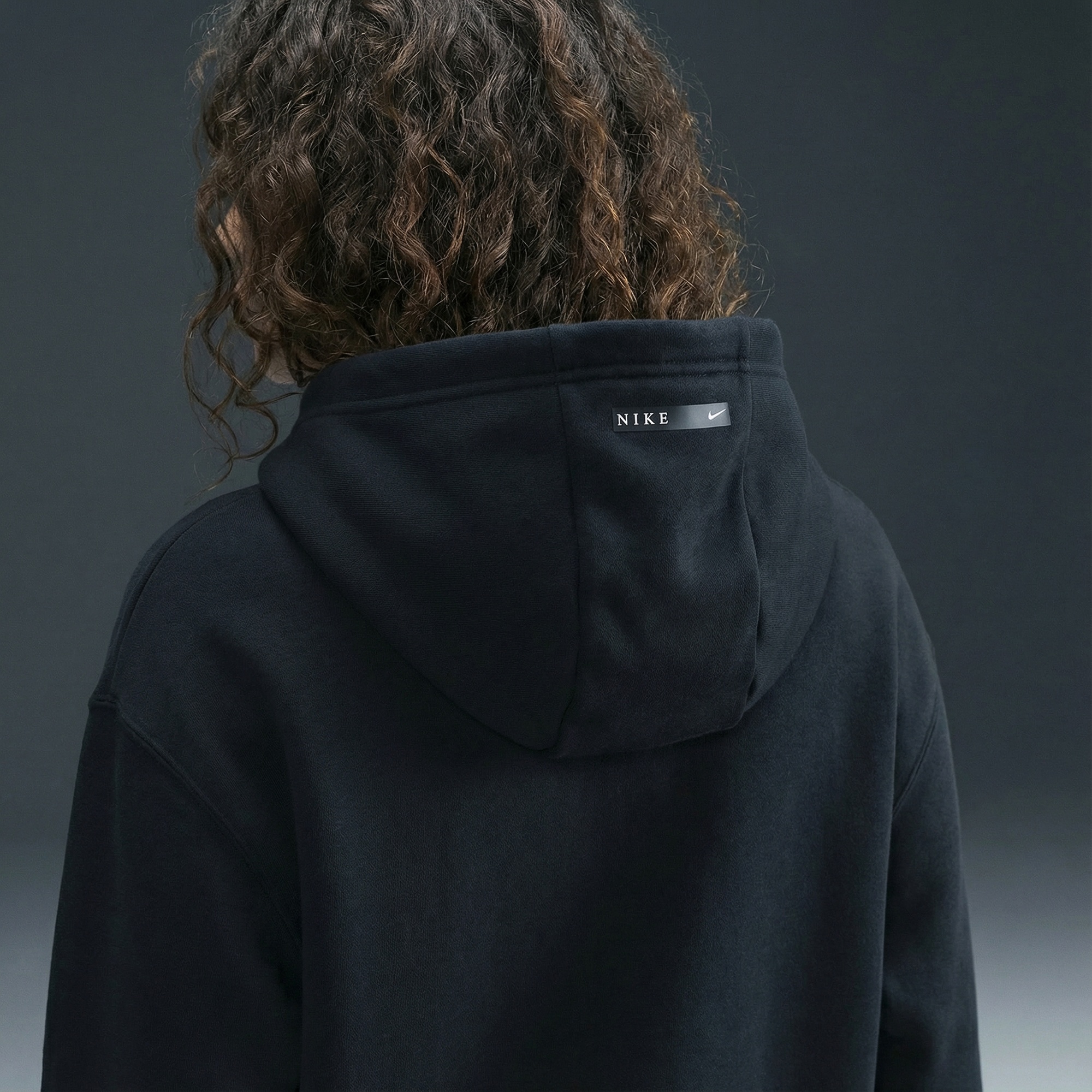 Nike Sportswear Phoenix Fleece Kadın Siyah Hoodie