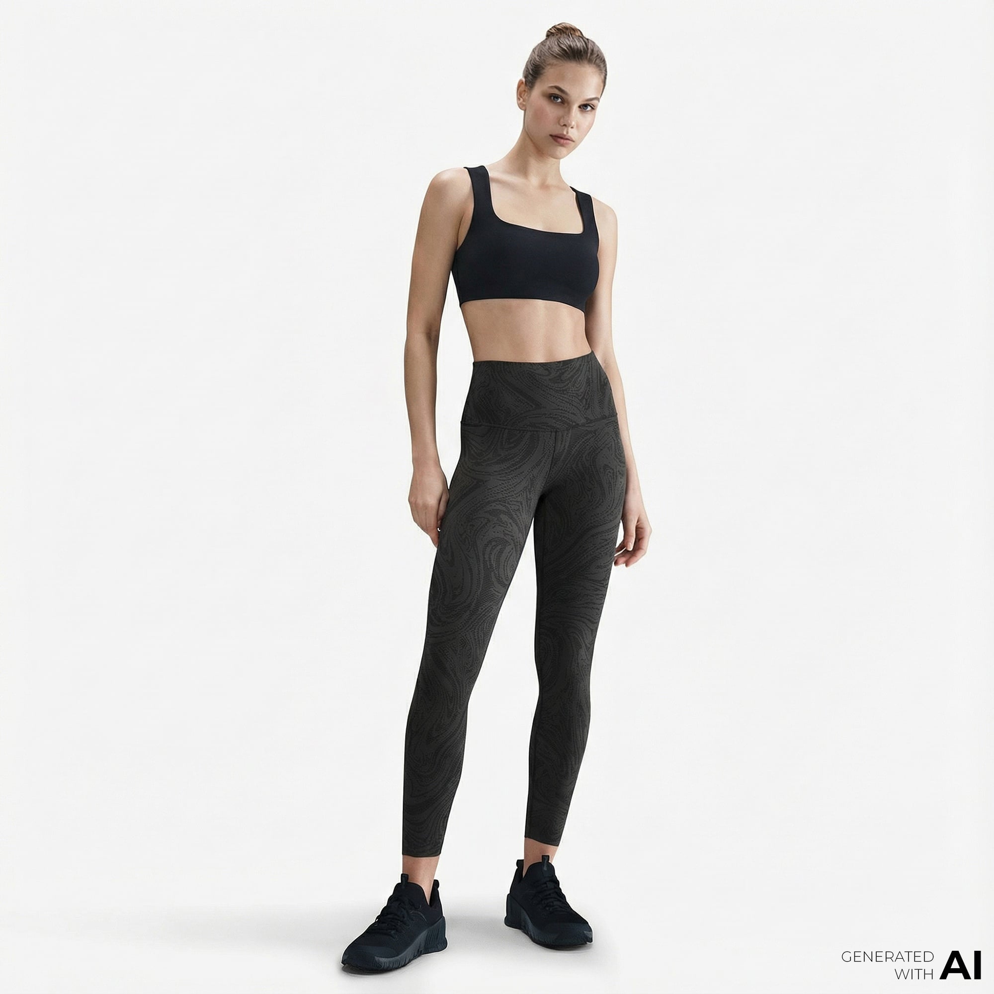 Nike Dri-Fit Zenvy Kadın Siyah Tayt