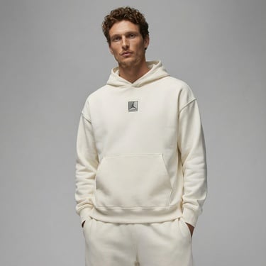  Jordan Brooklyn Fleece Erkek Krem Rengi Sweatshirt