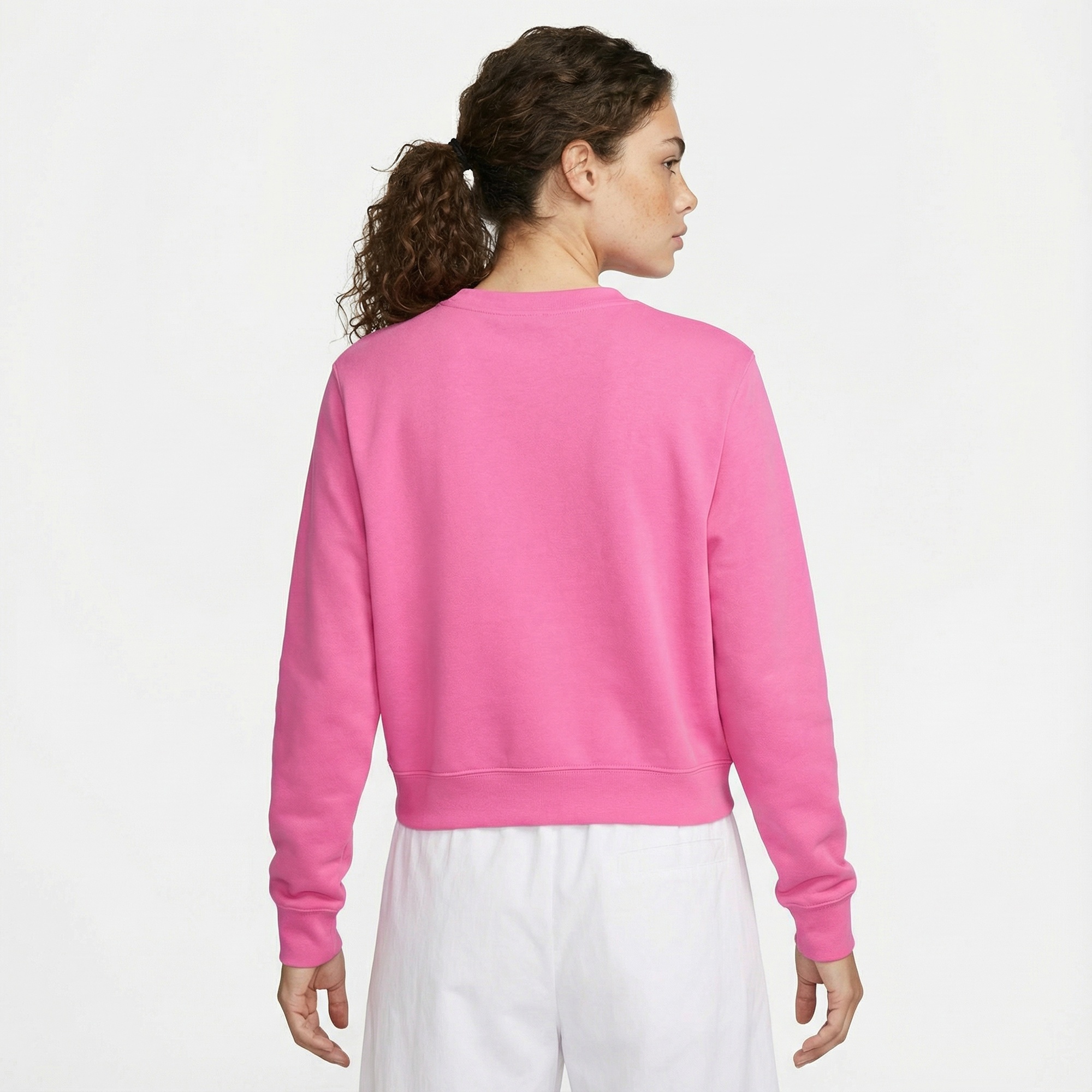 Nike Sportswear Chill Terry Kadın Pembe Sweatshirt