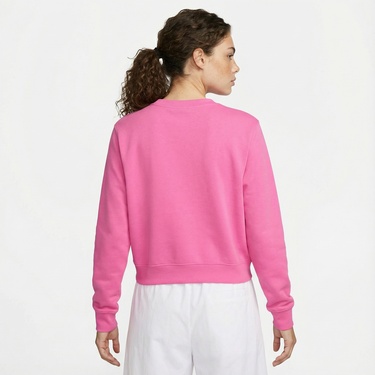  Nike Sportswear Chill Terry Kadın Pembe Sweatshirt